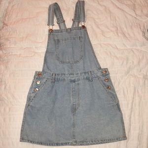 Denim Overall Dress